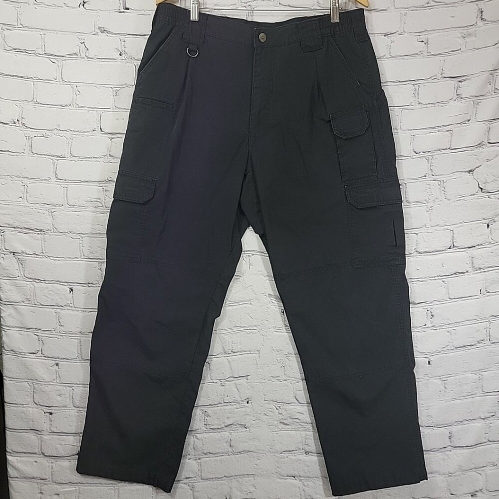 511‎ Tactical Ripstop Cargo Pants Mens 36x32 Black Workwear Utility